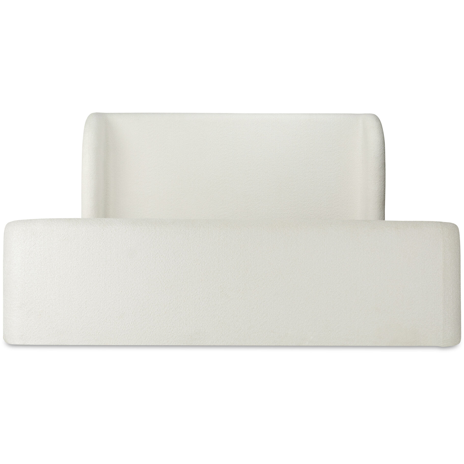 Sophia White Bed, King